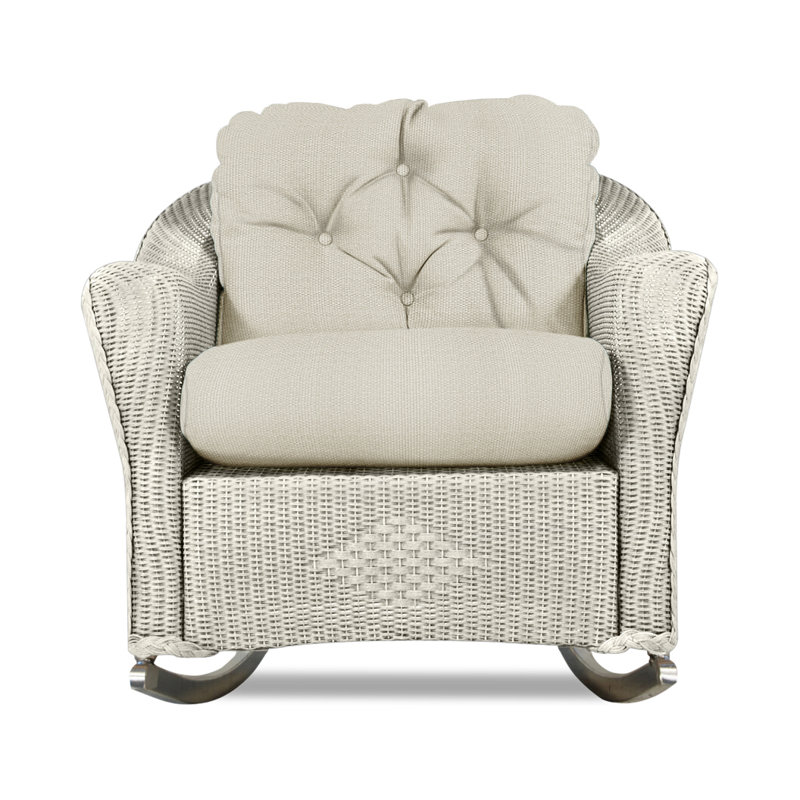 Reflections Outdoor Rocker Chair, Beach Navy, Linen