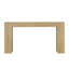 Table d'entrée très longue de 62,99 pouces, de style campagnard, décorative et fonctionnelle pour les espaces étroits, console de couleur chêne-130483855-130483859-130483860