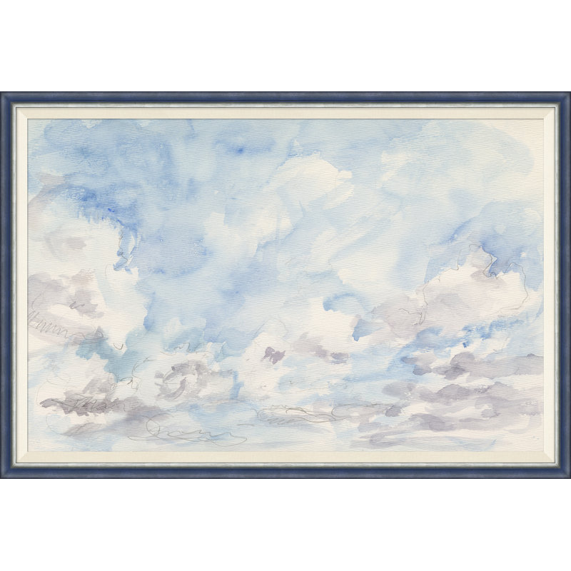 Clouduage VII - peinture à cadre unique
