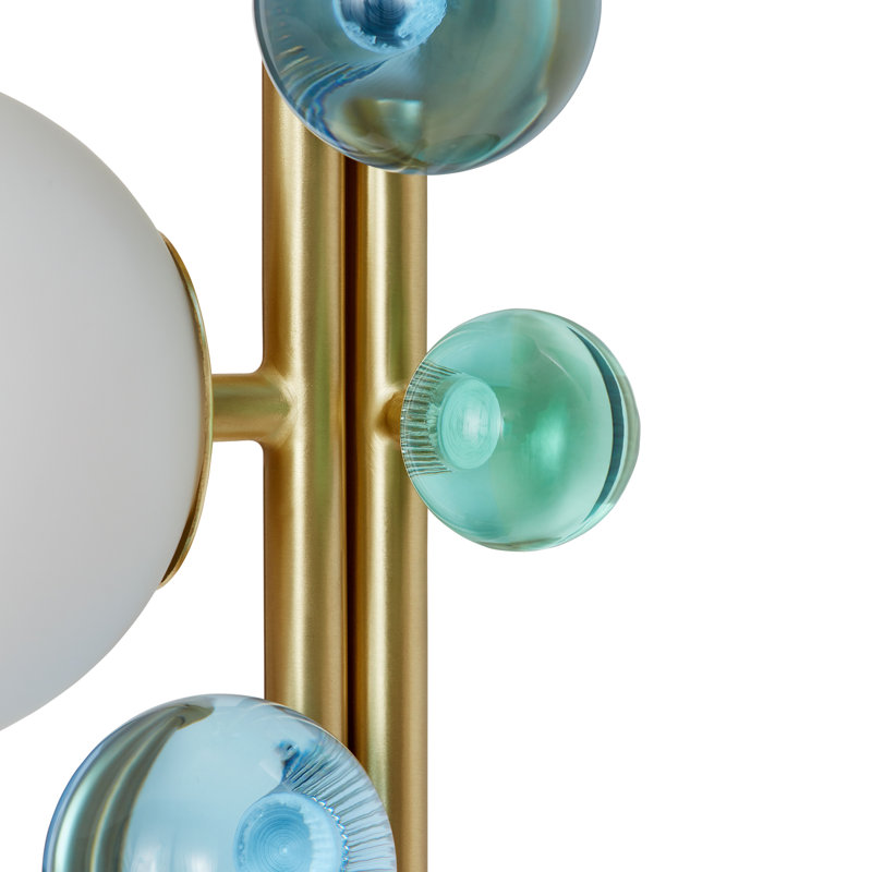 Globo Solid Brass Armed Sconce