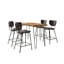 Ensemble de salle à manger à hauteur de comptoir 4 personnes Gordonsville-89227852-89227854