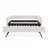 Boucle Fabric Daybed with Trundle Upholstered Sofa Bed-992799016