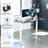 Electric 71" x 30" Stand Up Desk Workstation, 2B7B Series-130000532-130000531