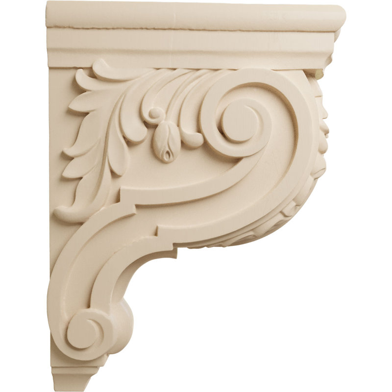 Corbeau Hudson Acanthus, Aulne, H 14 po x l 4 po x P 10,5 po