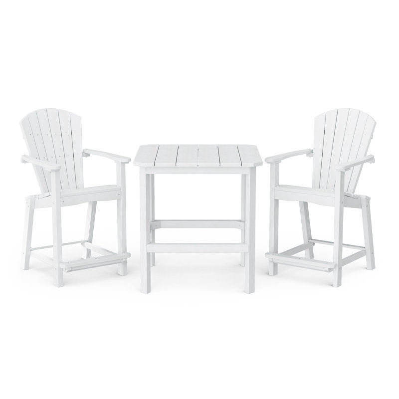 Ensemble de comptoir 3 pièces Classic, Blanc
