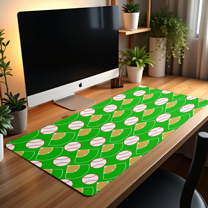 Polyester Desk Pad, 31.5x15.5