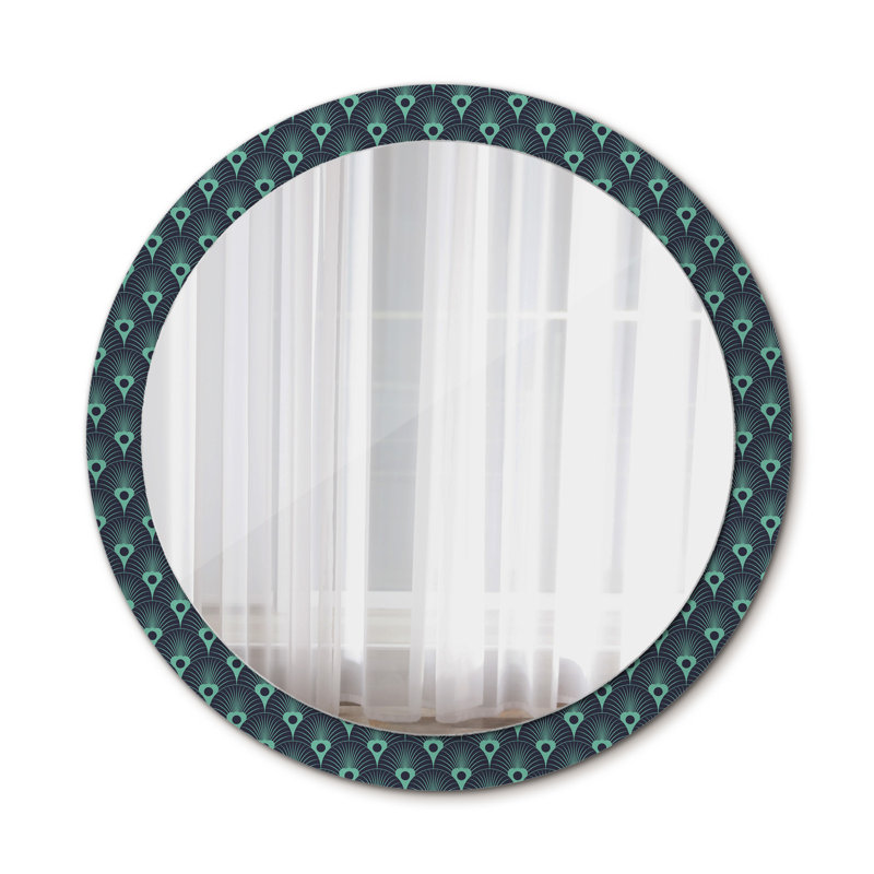 Huldar Glass Flat Wall Mirror