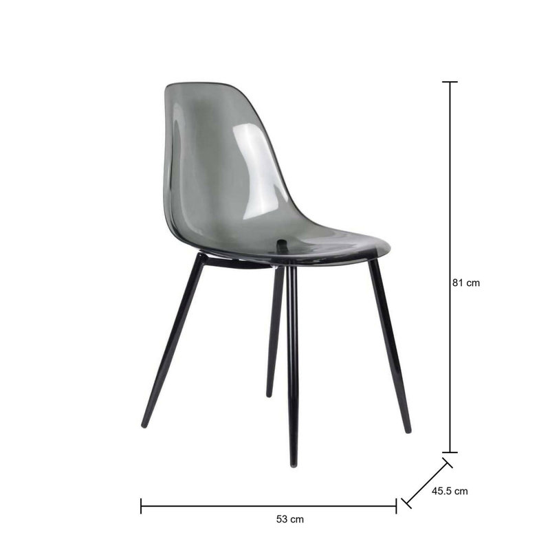 Celese 45cm H Metal Side Chair