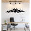Montagnes - art mural en métal