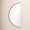 Embrace Metal Flat Wall Mirror