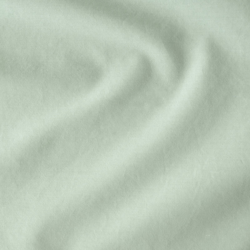 260 Thread Count Organic Cotton Percale Fitted Sheet, Twin XL Fitted Sheet, Willow