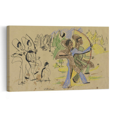 Archers, C.1935 Abstract Contemporary Wall Art Print