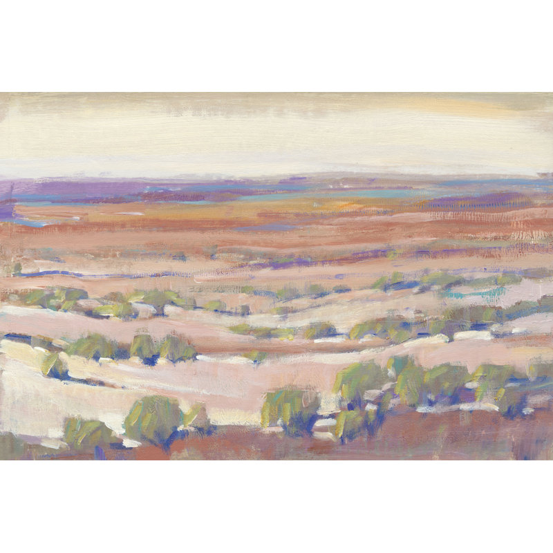" High Desert Pastels I " by Timothy O' Toole Painting Print, 24" H x 36" W x 1.25" D