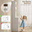 Armoire de cuisine avec station de charge 71 po, blanc-1672014570