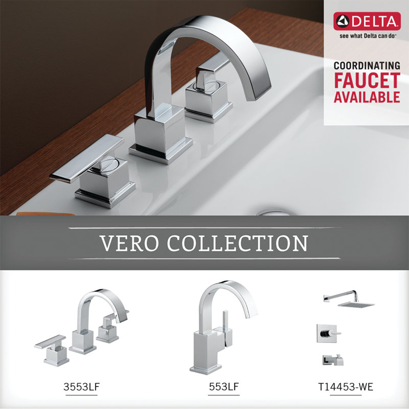 Porte-serviettes mural double 24 po Vero, Chrome