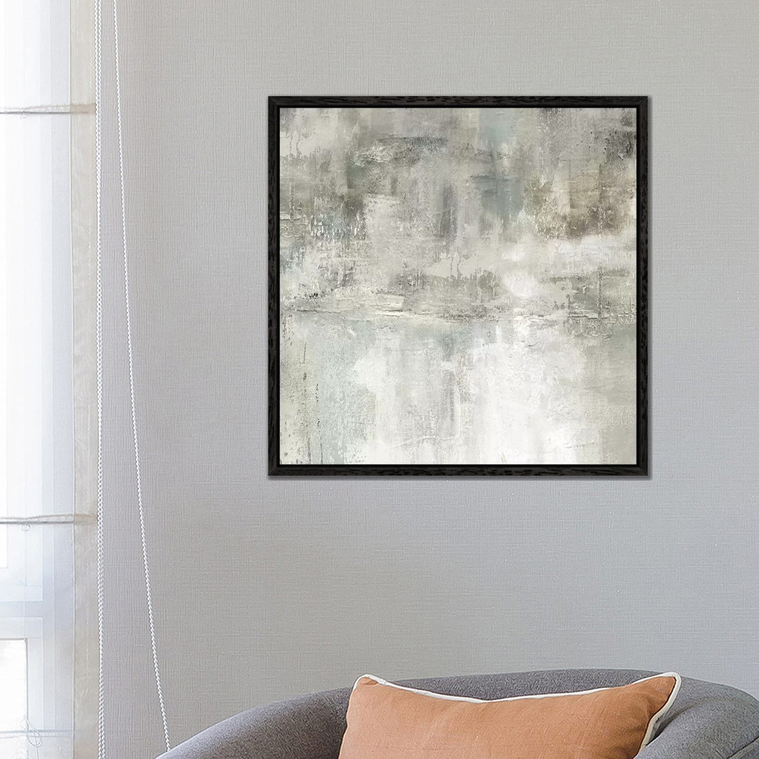 Misty Lake by Carol Robinson - Print on Canvas