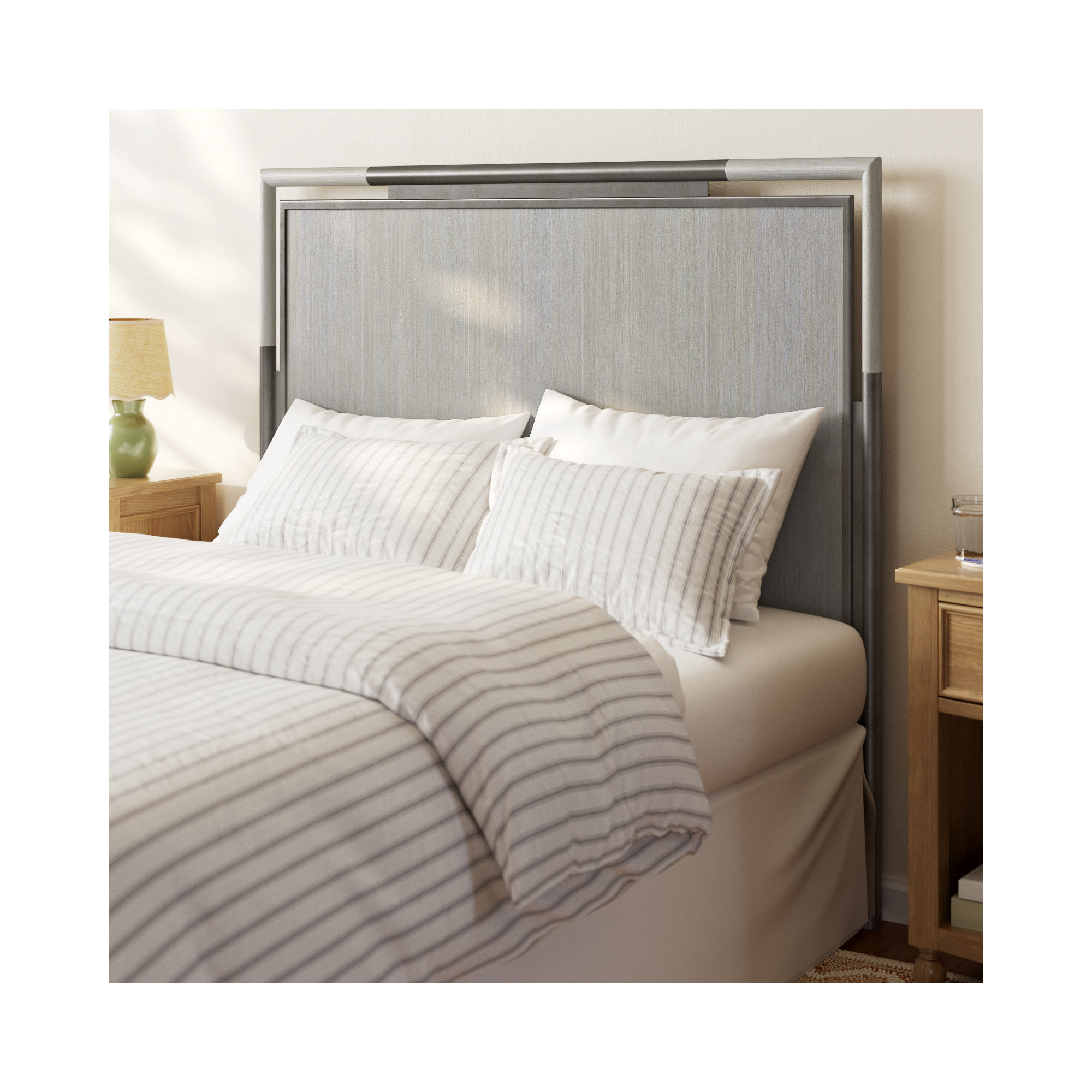 Regan Headboard, Queen, Champagne