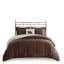 Édredon Cozy King - Pour inverser le tissu l 20 po x l 36 po, taies décoratives l 18 po x 18 po.-117061457