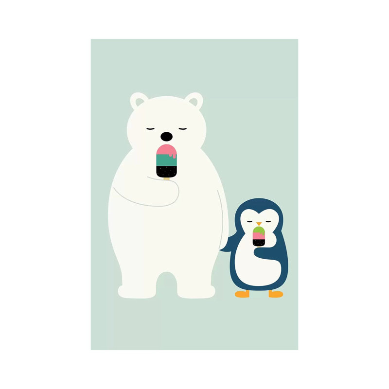 Stay Cool by Andy Westface - Wrapped Canvas Print, 20.32 cm H x 30.48 cm W