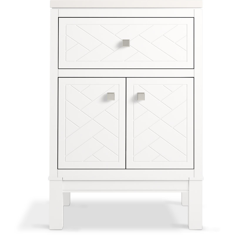 Ensemble de meuble-lavabo 24 po Beauxline, Blanc