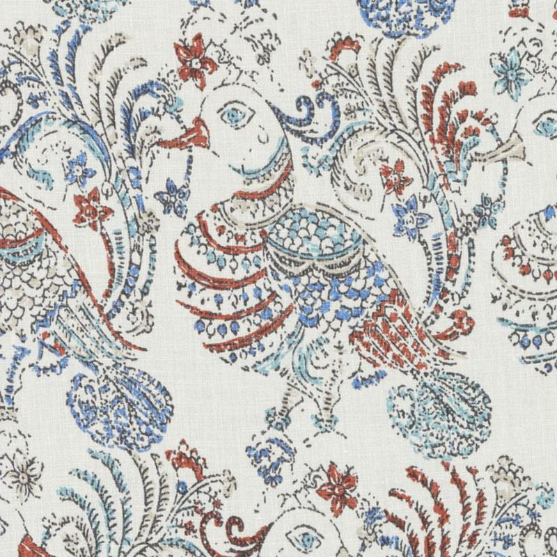 Exclusive Prints and Wovens 100% Linen Fabric, Multi