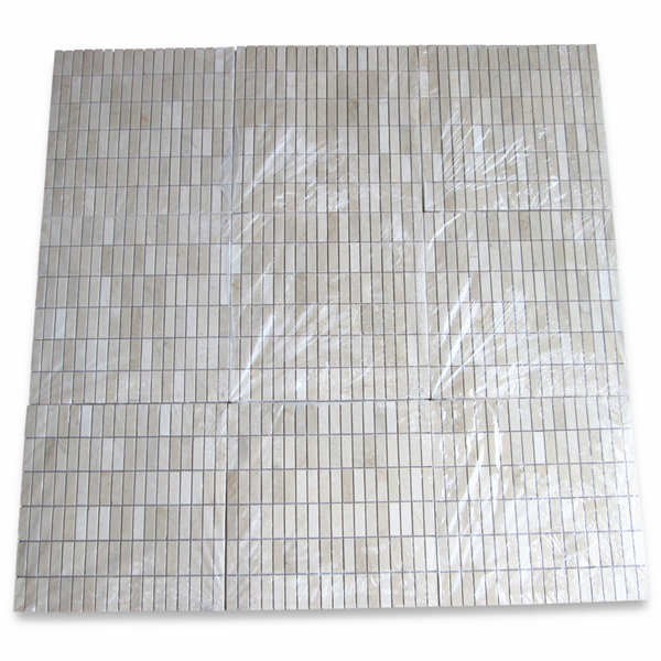 12" x 12" Marble Subway Tile