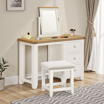 Solvy Dressing Table with Mirror