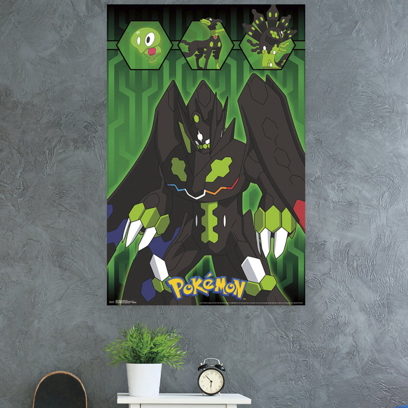 Impression sur papier grille pokémon-zygarde
