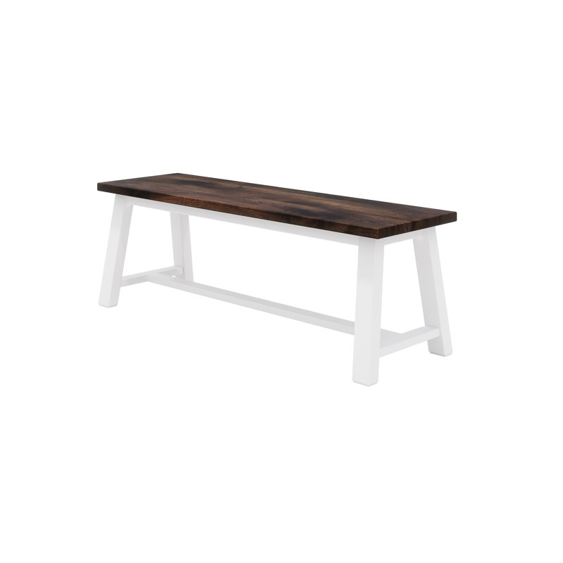Banc en bois massif, Espresso