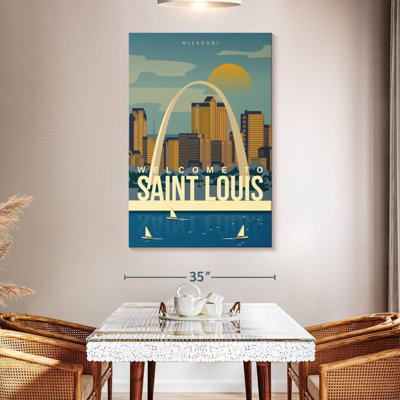 Affiche Aime Saint Louis Arch