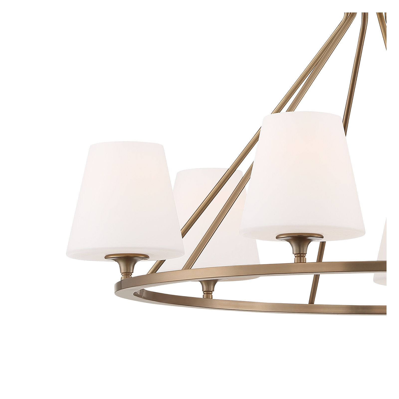 Lane 6 - Light Dimmable Chandelier, Gold