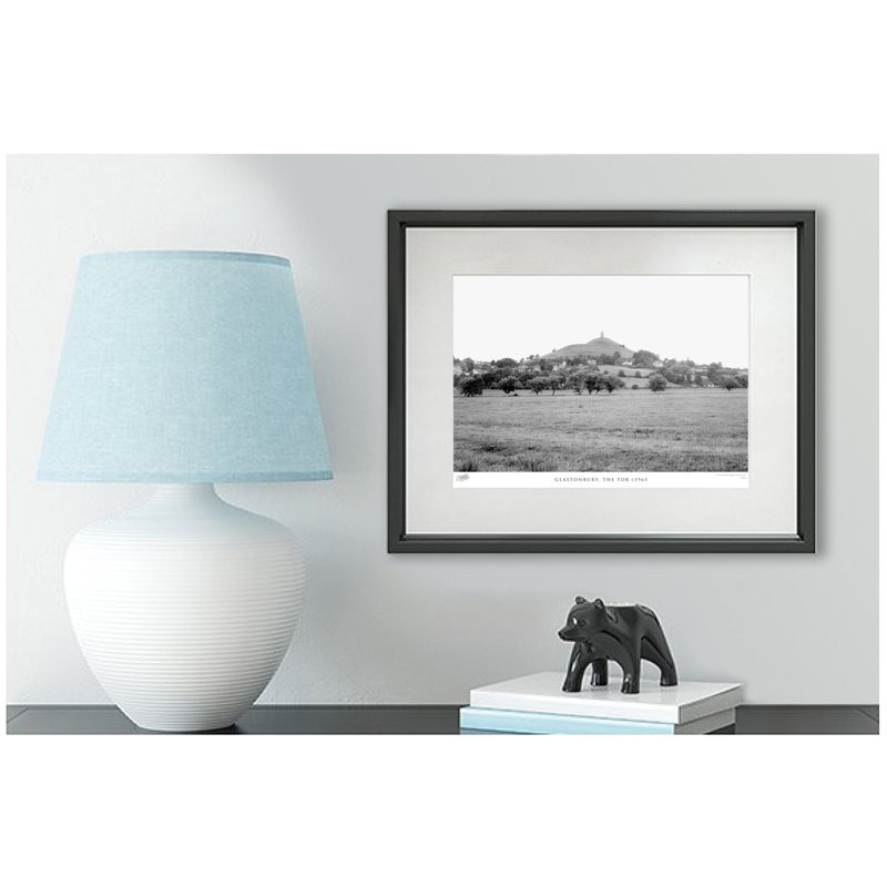 Glastonbury, The Tor C1965 - Single Picture Frame Print, 40cm H x 50cm W x 2.3cm D