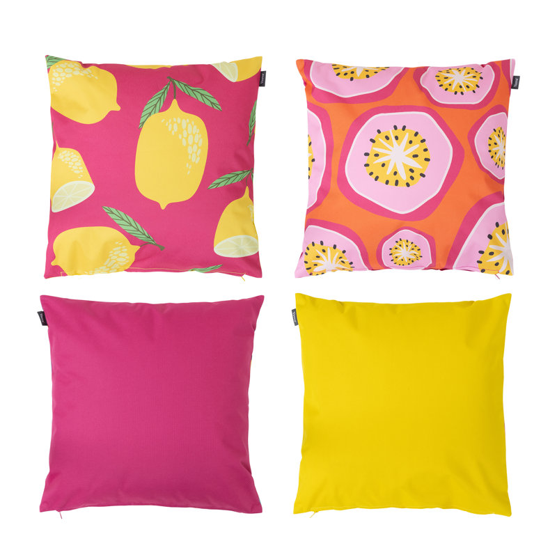 icon Indoor and Outdoor Fruity Prints Indoor Set of 4 - Collection Two