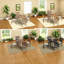 Extendable Dining Table Sets(Must include both Table and Chair), MDF Wood Modern Small Kitchen-436923554