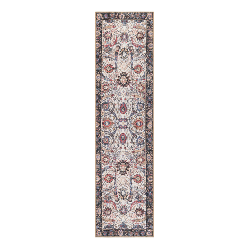 Mailen Performance Chenille Floral Indoor Rug, Runner 2' x 8'