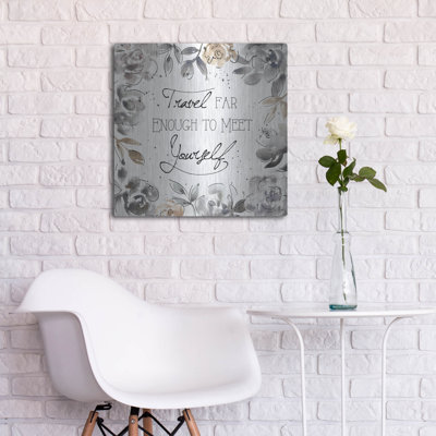 «Skyline Sketches VI» par Anne Tavoletti, art mural en métal, 24 po x 24 po