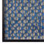 Abstrait art mural bleu foncé en papier-mâché