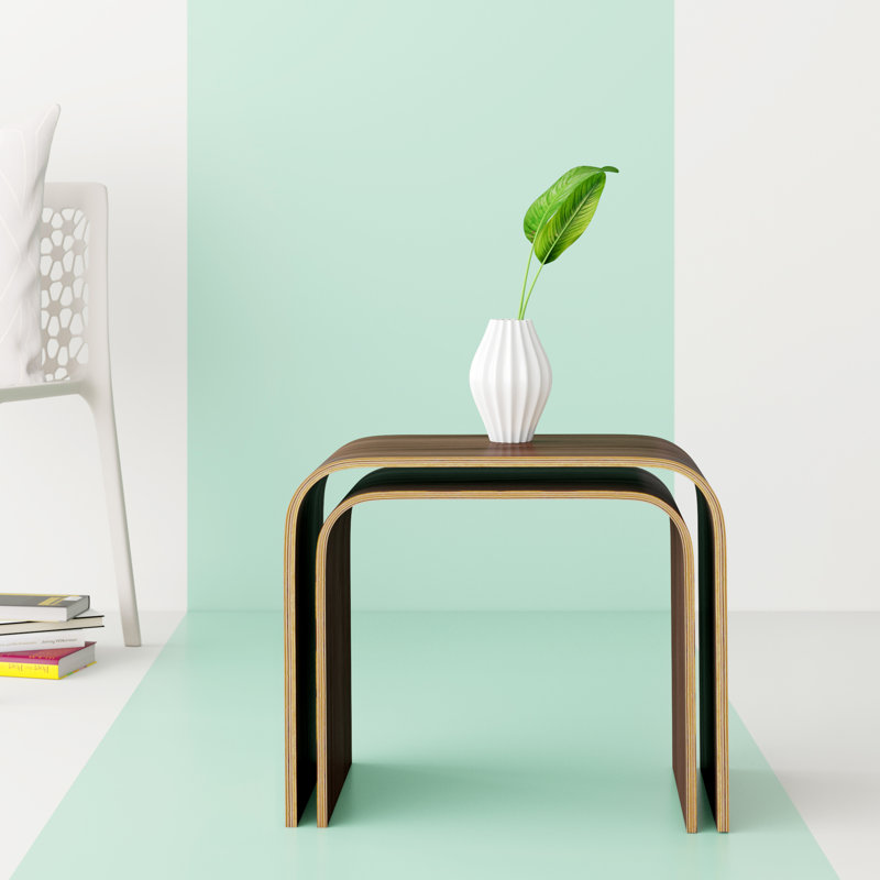 Closson Nesting Tables, Walnut