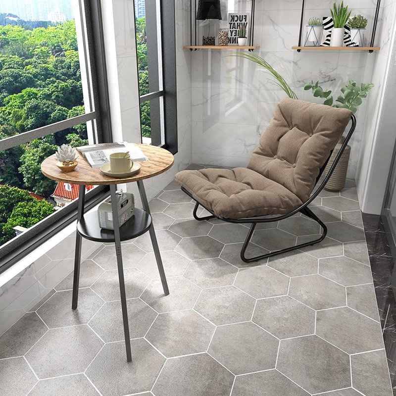 Table de bout à 3 pieds avec rangement Tray Top