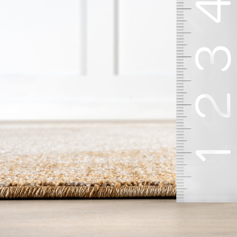 Faela Abstract Fringe Area Rug, Rectangle 5' x 7'10"