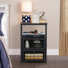 Ensemble de chambre avec lit plateforme 3 pièces Kempst