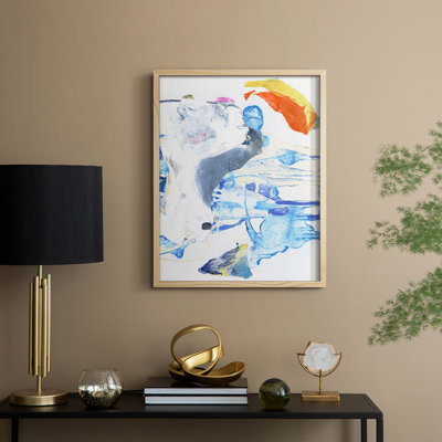 Evidence II Framed Print - Solid Wood