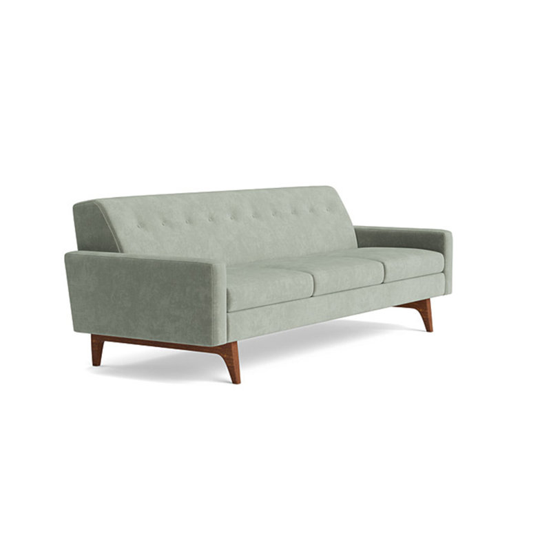 Tyler Sofa (95"), Velvet - Sage