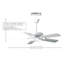 Ventilateur de plafond standard à 5 pales 52 po avec chaînette Ragnar-27773223