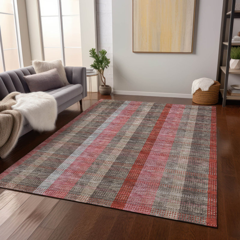  Chayden Area Rug with Non-Slip Backing, Rectangle 5' x 7'6"