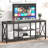 Hulste 55" Modern TV Stand, Dark Gray-167591650-167591648