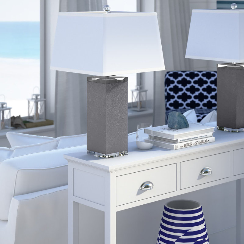Ensemble de lampes de table 27 po Beartree, Gris