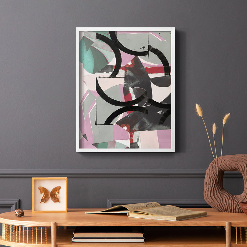Cartissi Space I, reproduction encadrée - bois massif, Blanc, H 20 po x l 16 po