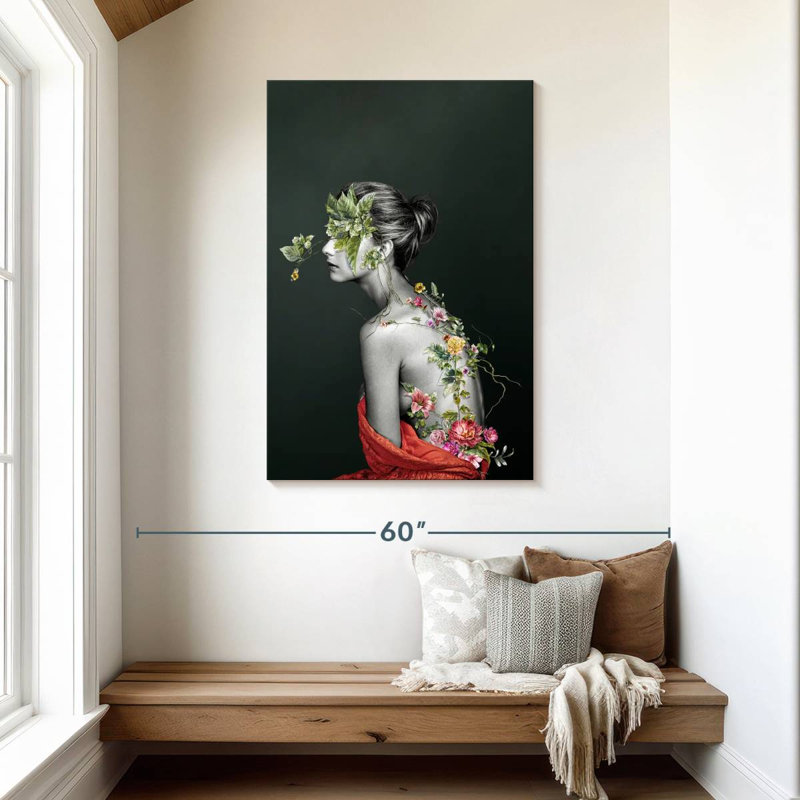 Leisha passion grecque, H 45 po x l 30 po