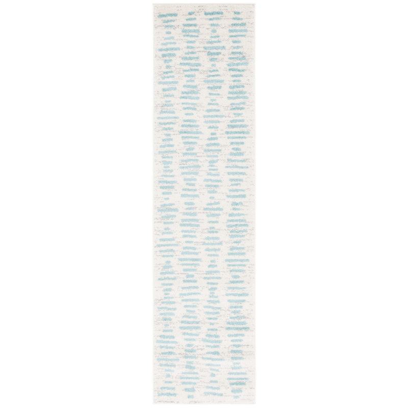 Kalep Tulum Performance Abstract Rug, Runner 2' x 8'